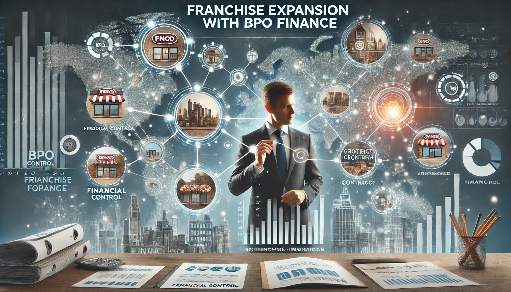 Como o BPO Financeiro facilita a expansão de franquias e redes de negócios