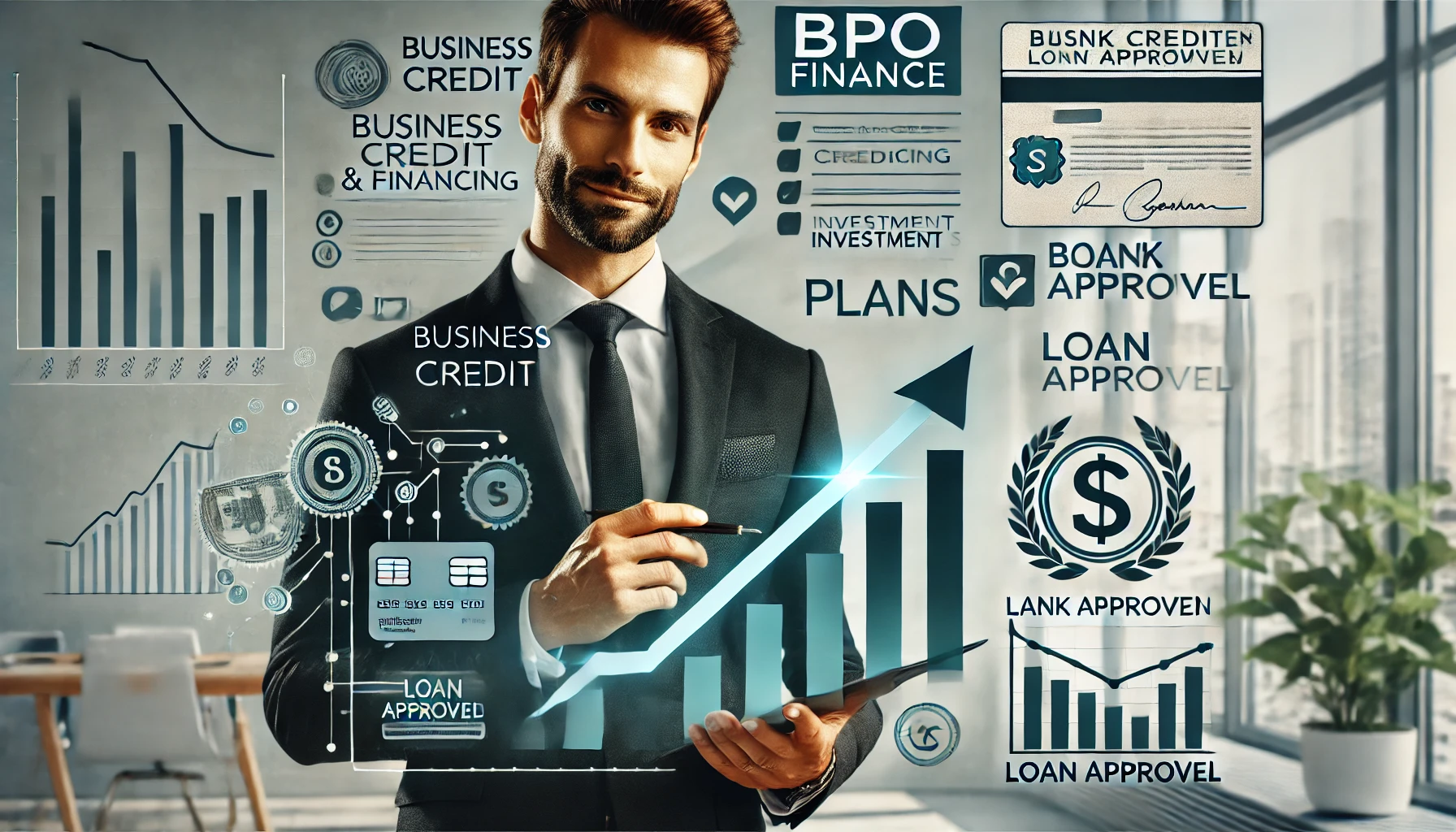 Como o BPO Financeiro auxilia empresas na obtenção de crédito e financiamentos