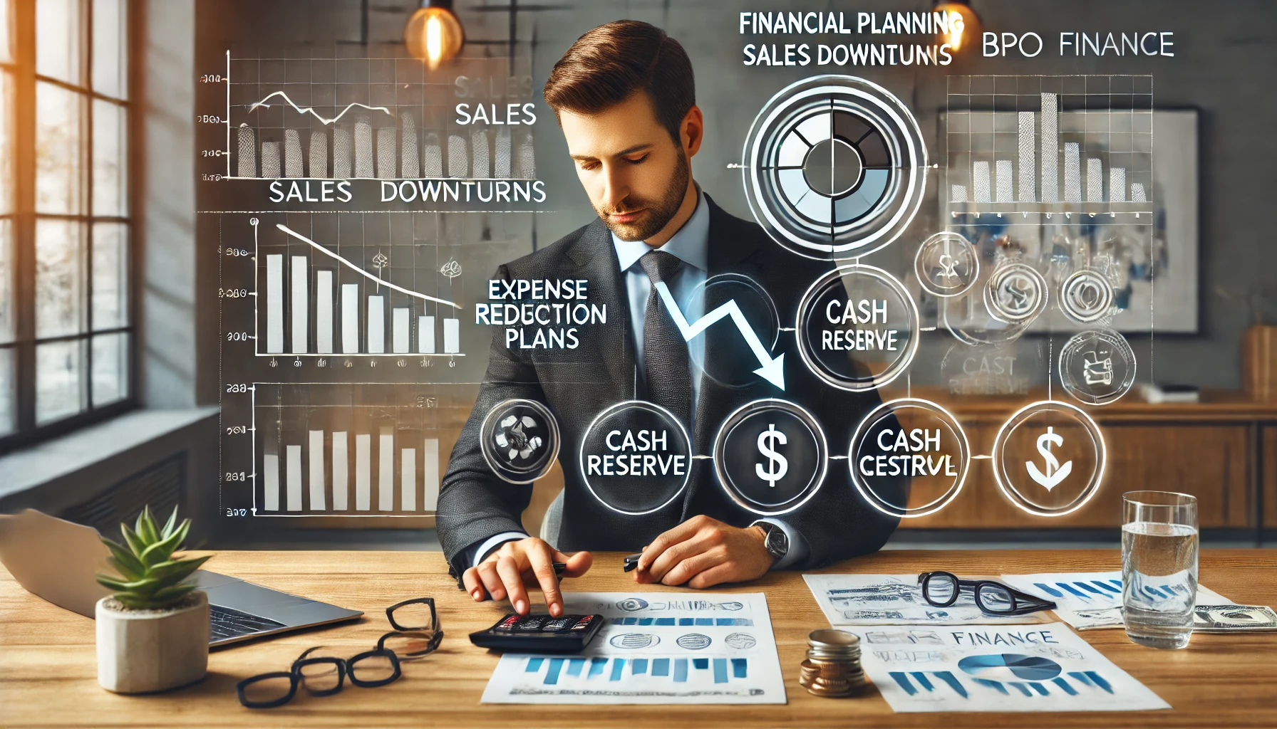 Como o BPO Financeiro pode ajudar empresas a se prepararem para períodos de baixa nas vendas