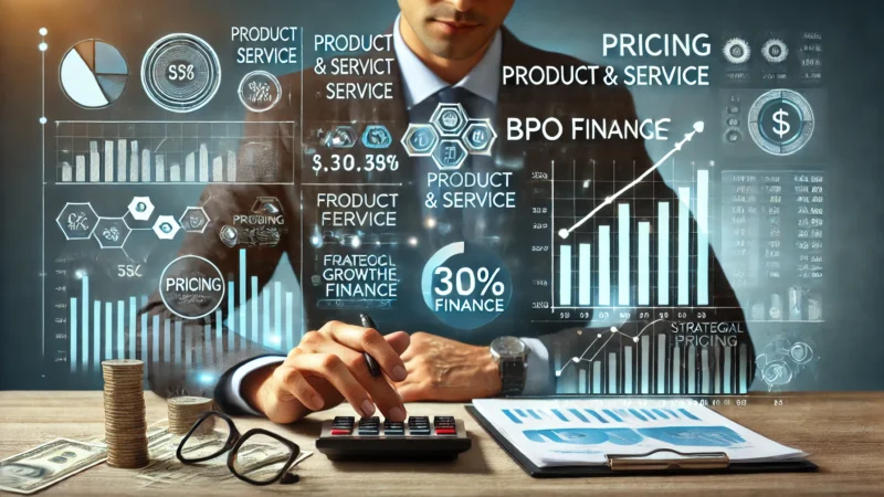 Como o BPO Financeiro auxilia na precificação correta de produtos e serviços