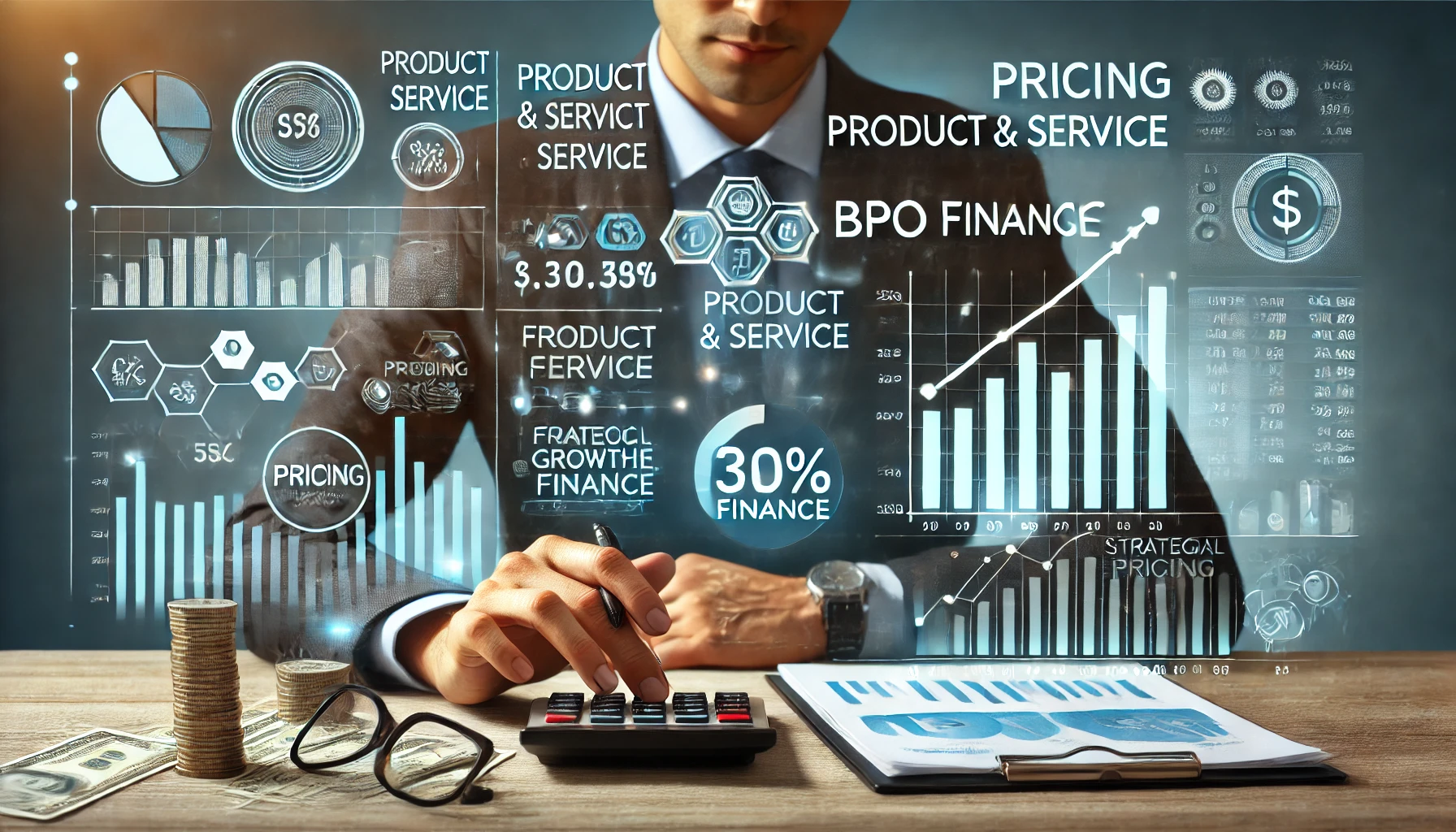 Como o BPO Financeiro auxilia na precificação correta de produtos e serviços