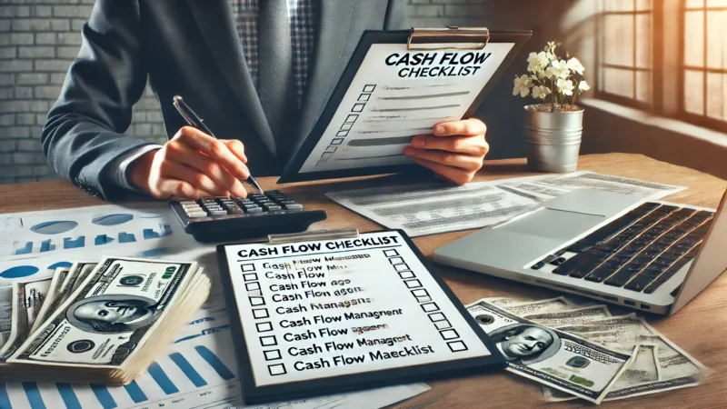 Checklist para organizar o fluxo de caixa e evitar surpresas financeiras