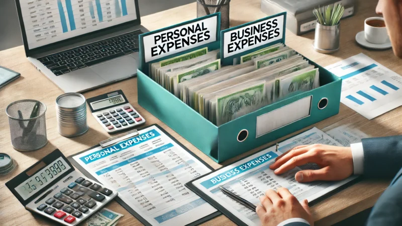 Como separar despesas pessoais e empresariais para organizar suas finanças