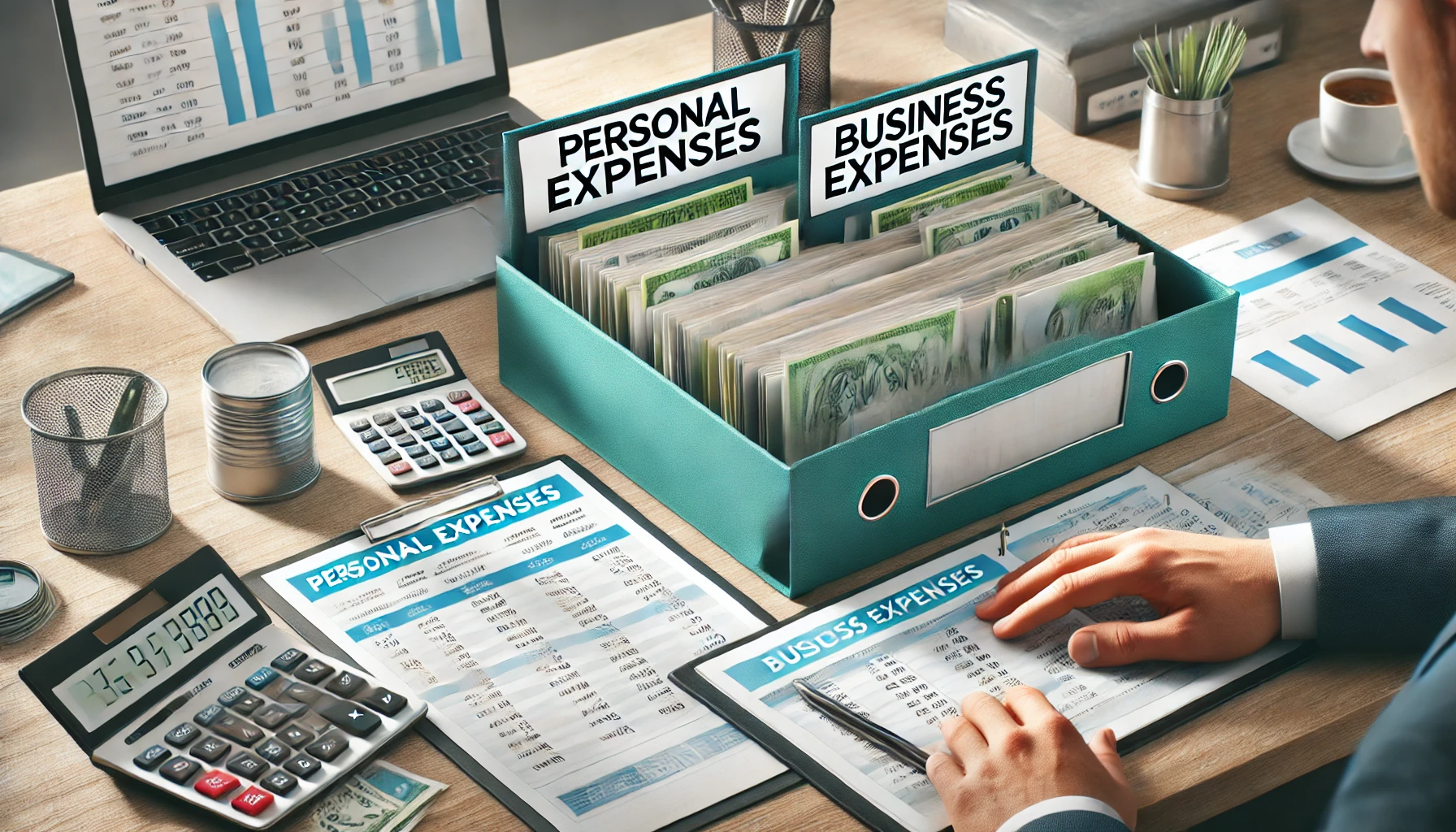 Como separar despesas pessoais e empresariais para organizar suas finanças