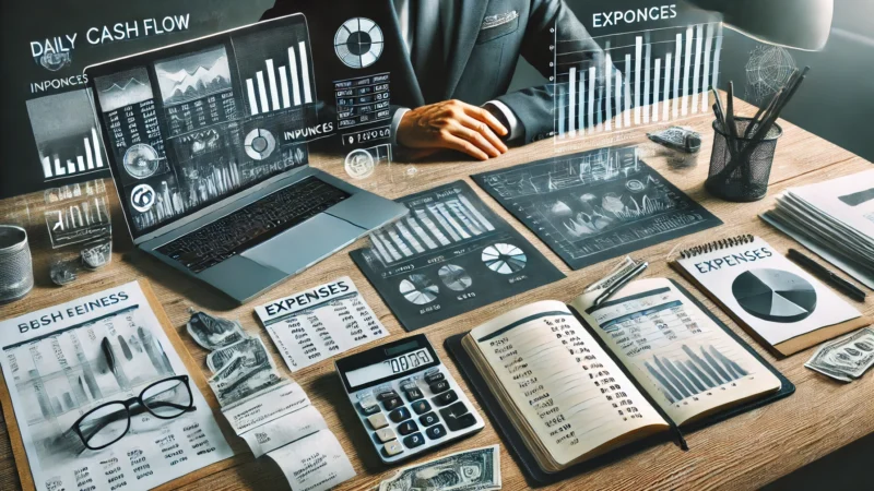 Controle de fluxo de caixa diário: Como monitorar cada entrada e saída