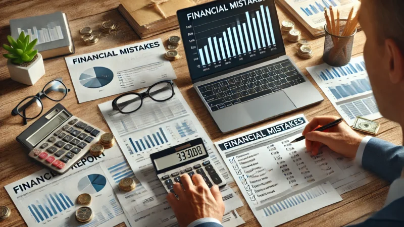 5 erros comuns na gestão financeira que podem prejudicar seu negócio
