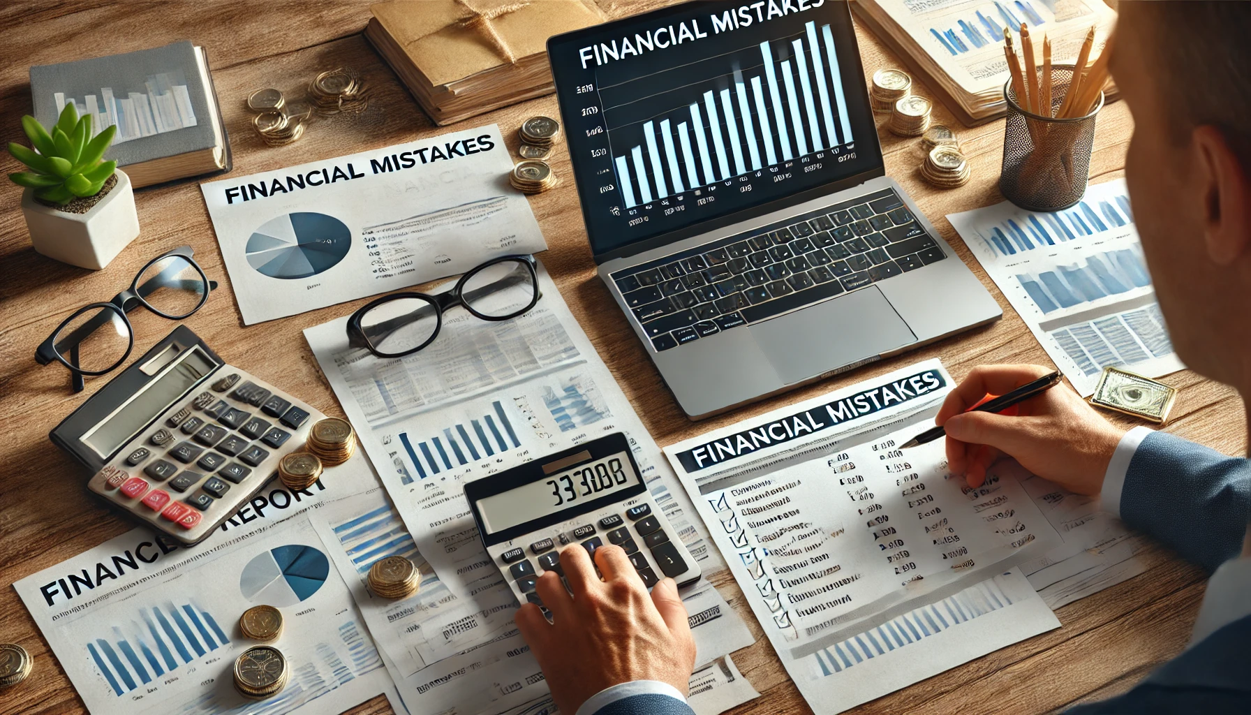 5 erros comuns na gestão financeira que podem prejudicar seu negócio