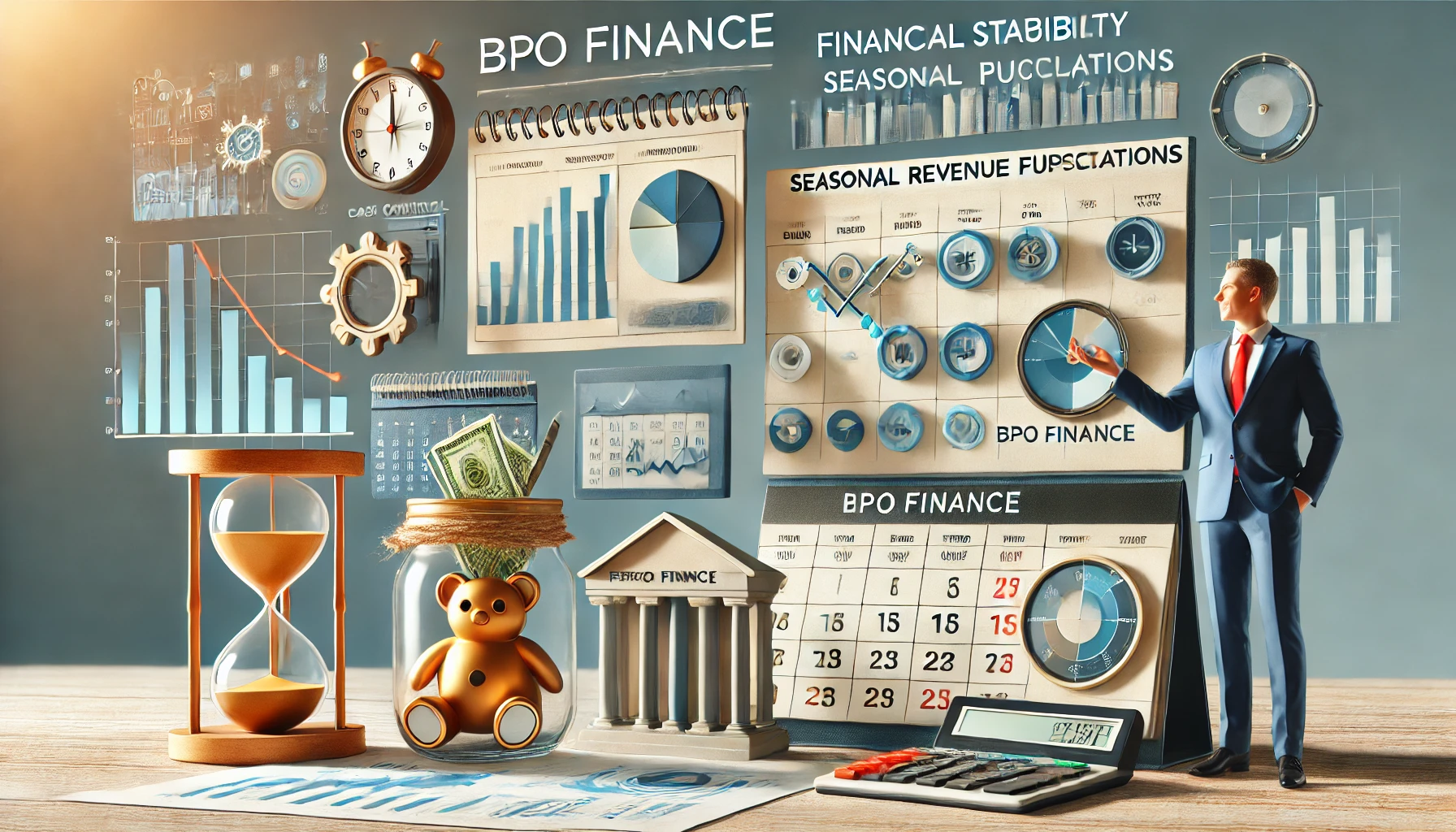 Como o BPO Financeiro ajuda empresas a lidarem com sazonalidades e períodos de baixa receita