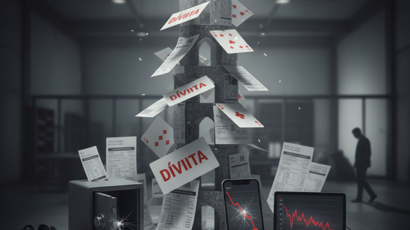 Empresas Se Endividando: Por Que a Falta de Gestão Financeira Causa o Fechamento de Negócios