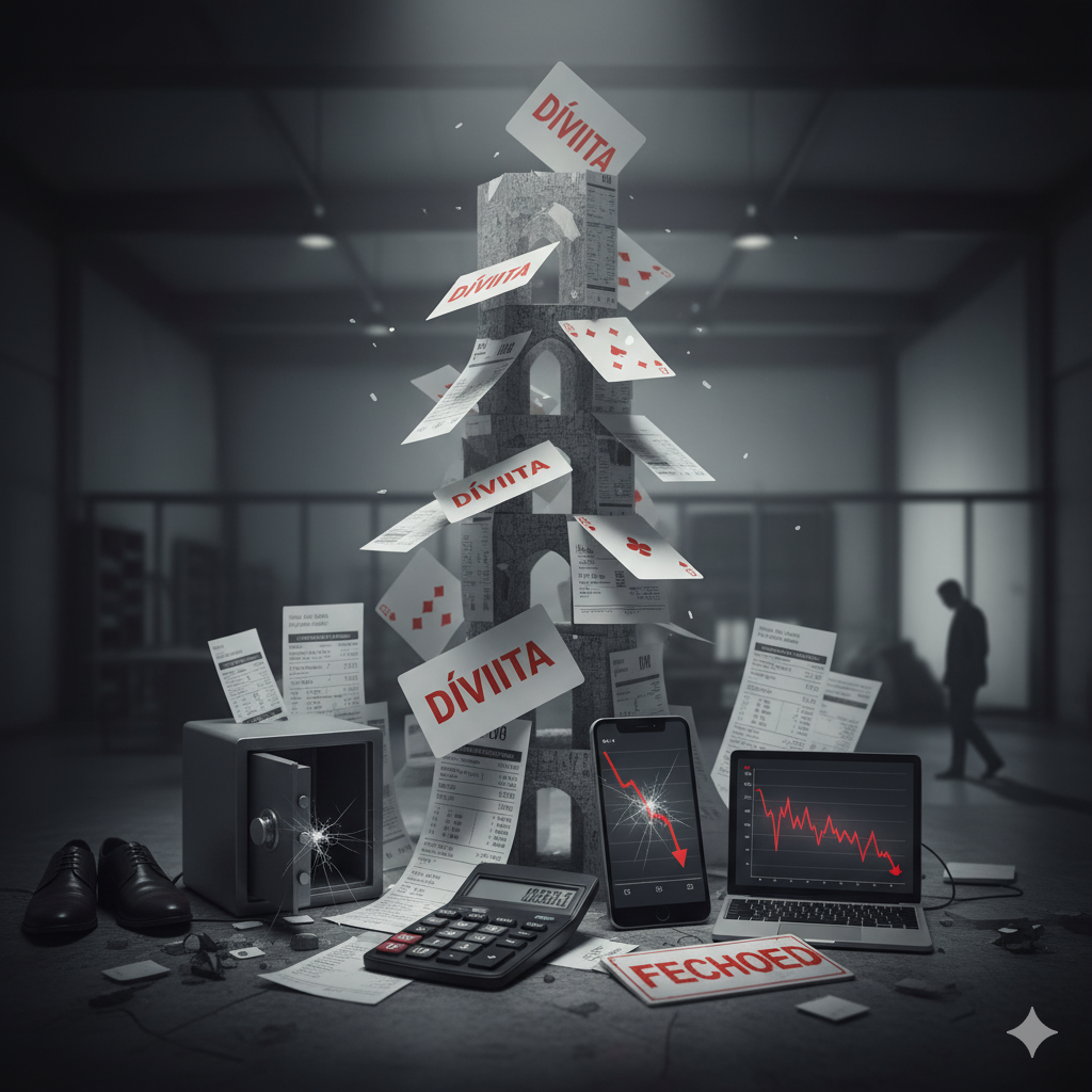 Empresas Se Endividando: Por Que a Falta de Gestão Financeira Causa o Fechamento de Negócios