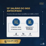 Antecipação do 13º do INSS em 2026