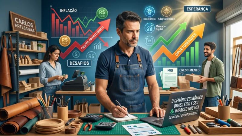 O CENÁRIO ECONÔMICO BRASILEIRO E SEU IMPACTO NOS MICROEMPREENDEDORES INDIVIDUAIS: DESAFIOS, OPORTUNIDADES E ESTRATÉGIAS DE SUSTENTABILIDADE