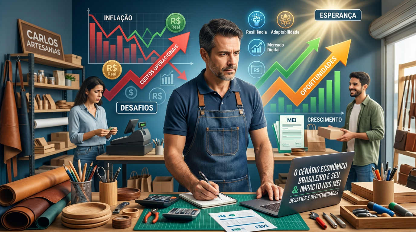 O CENÁRIO ECONÔMICO BRASILEIRO E SEU IMPACTO NOS MICROEMPREENDEDORES INDIVIDUAIS: DESAFIOS, OPORTUNIDADES E ESTRATÉGIAS DE SUSTENTABILIDADE