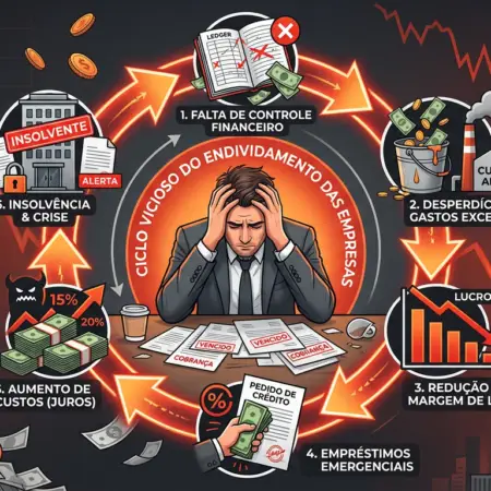 EMPRESAS SE ENDIVIDANDO: POR QUE A FALTA DE GESTÃO FINANCEIRA CAUSA O FECHAMENTO DE NEGÓCIOS